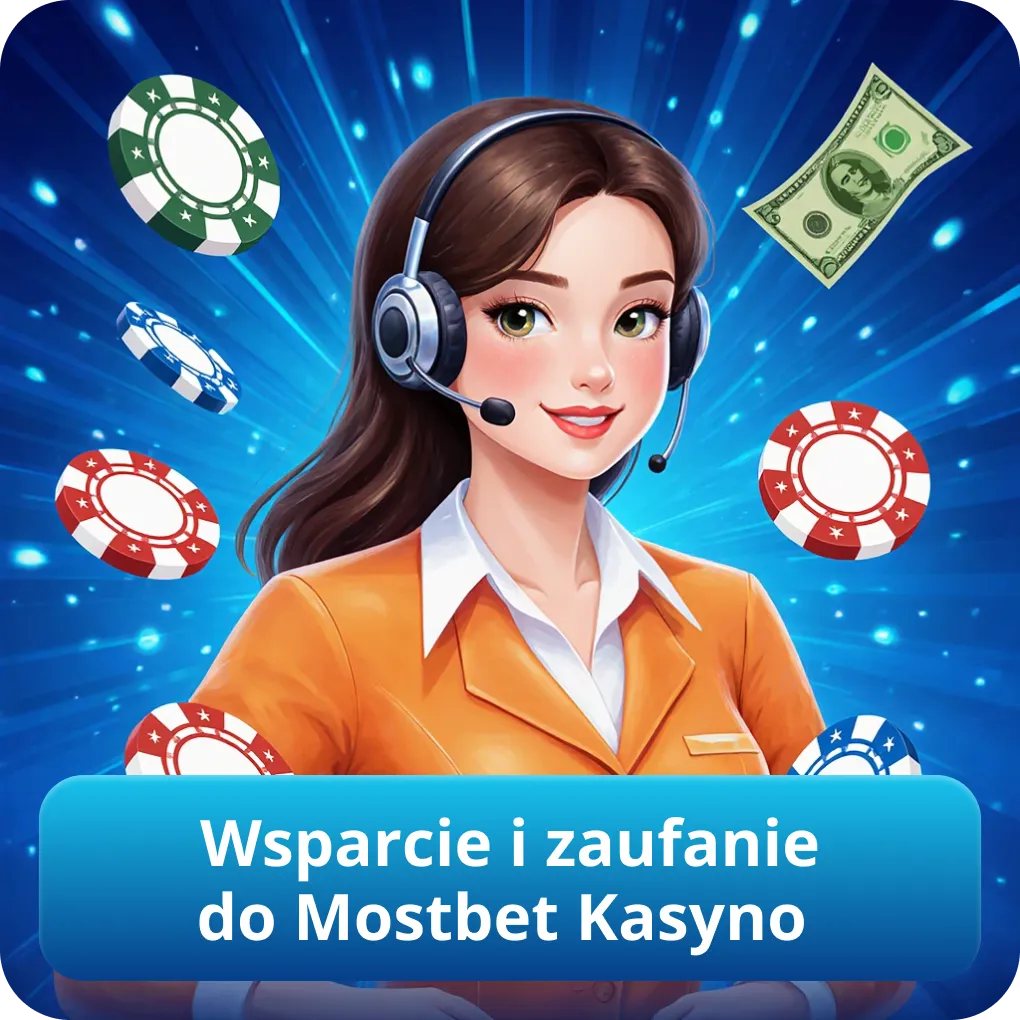 Wsparcie i zaufanie do Mostbet Kasyno