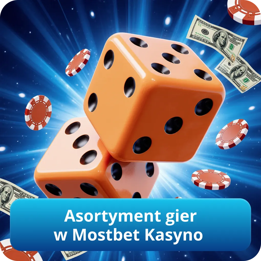 Asortyment gier w Mostbet Kasyno